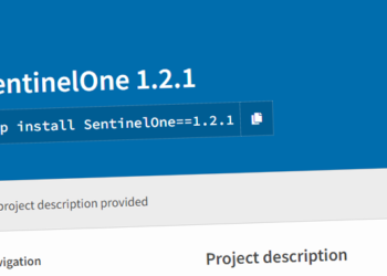 Researchers Discover Malicious PyPI Package Posing as SentinelOne SDK to Steal Data