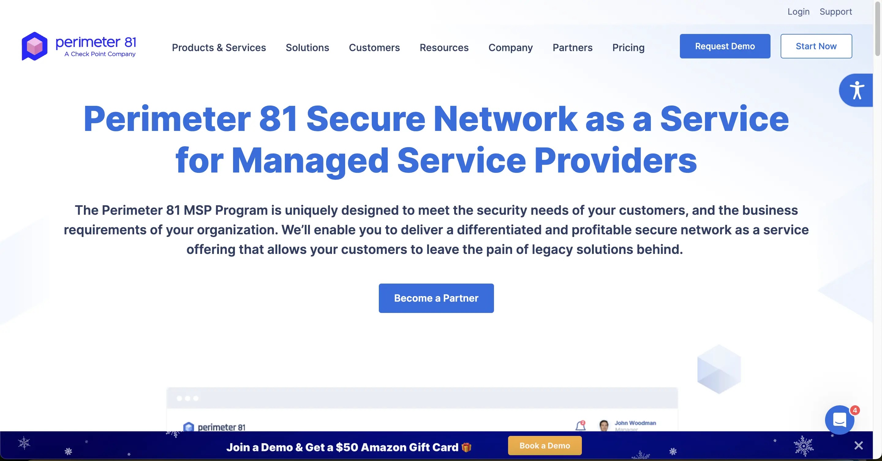 Network as a Service for MSSP