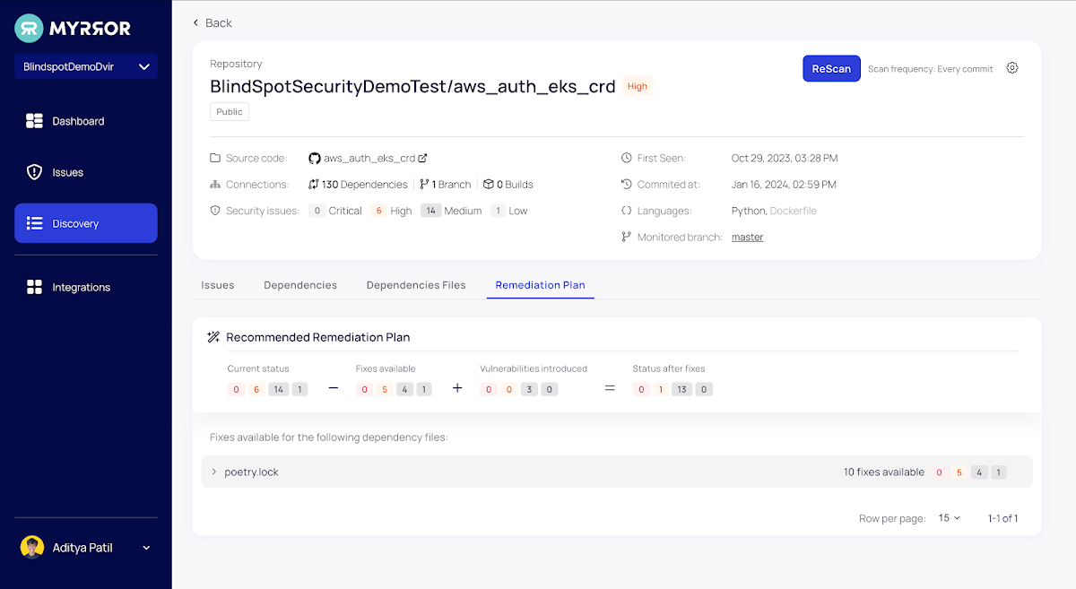 Myrror Security