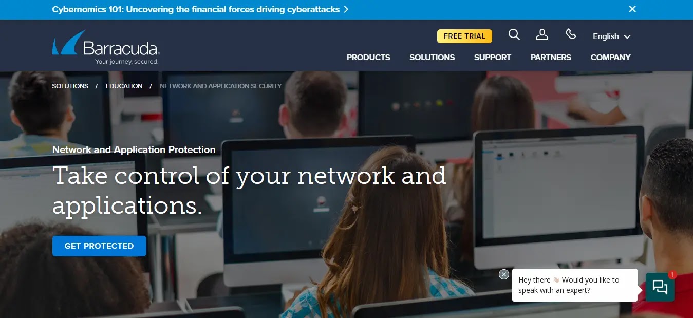 Network Security Providers for Education