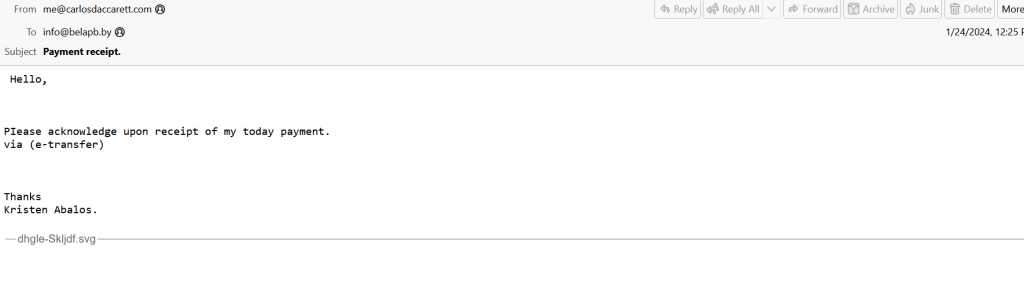 Spam Email