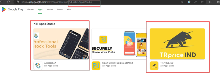 Fake App Interface