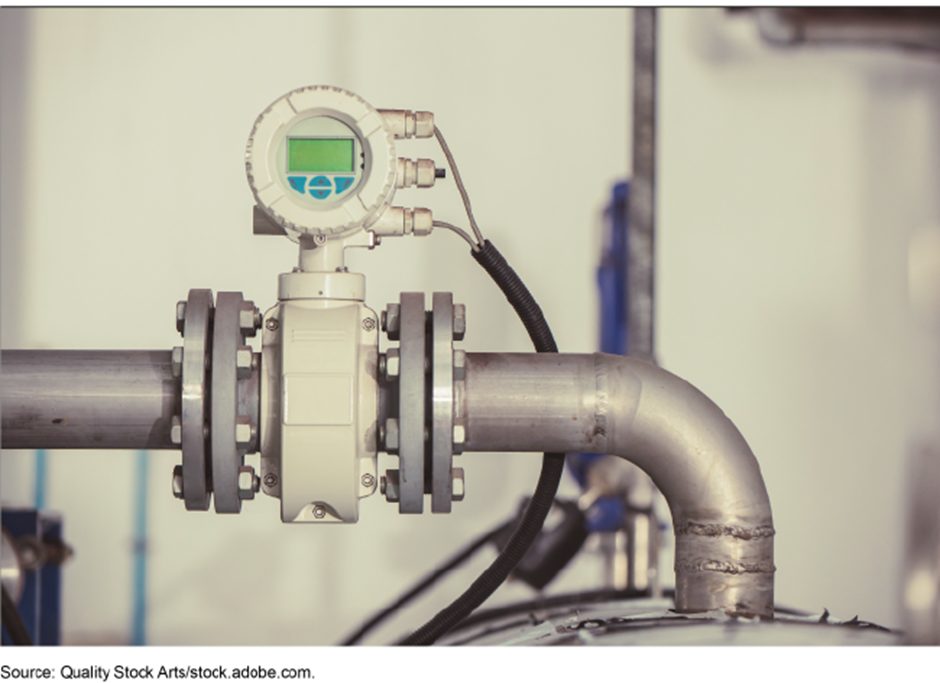 digital sensor for a heat pipe, illustrating a component of OT systems.